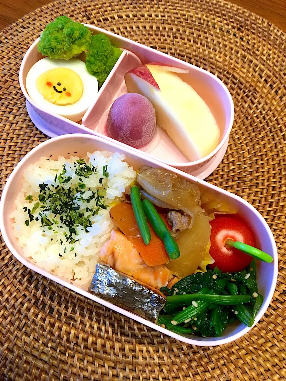 児童クラブ1日目弁当|祝美樹さん