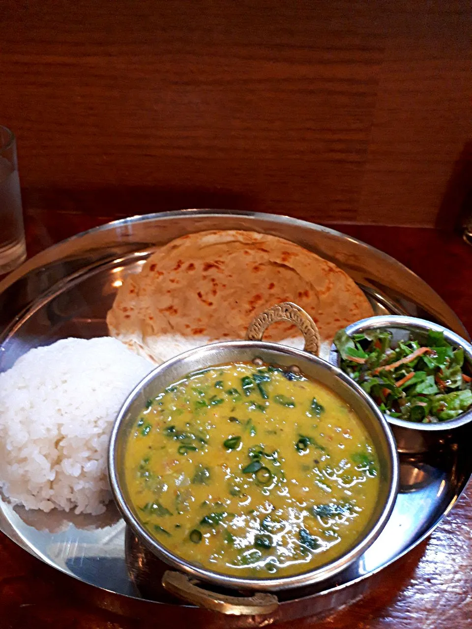 ほうれん草と豆カレー @マドラスミールス #南インドカレー|カリー仙人さん