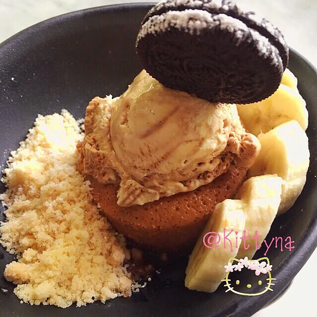 🙏🏻Thai Milk Tea Cake 🍌🍦|🎀Kittyna🌸さん