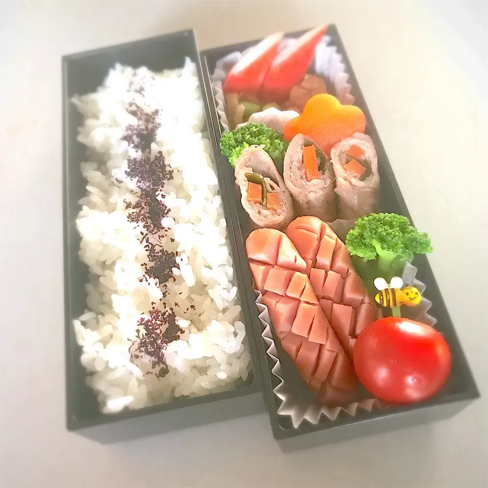 #お弁当  #小学生弁当|almostblackさん