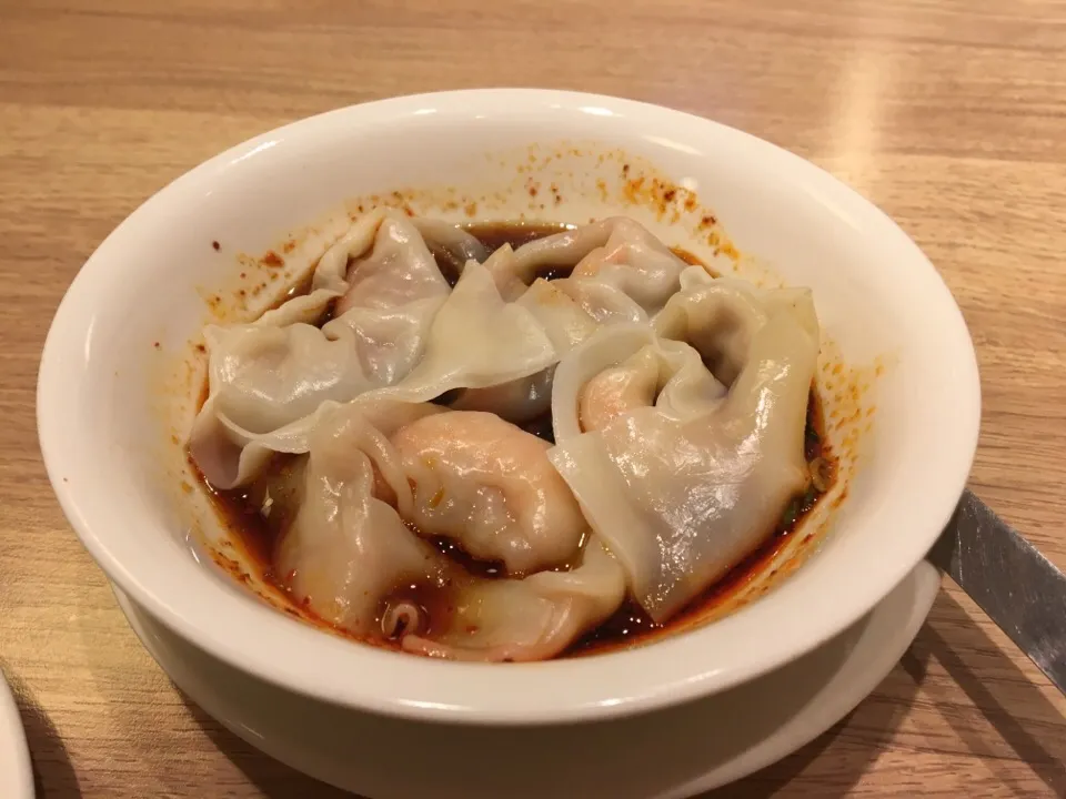 紅油抄手(蝦)|PegaOさん