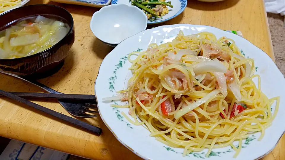 トマトとツナの冷製パスタ🎶|みーさん