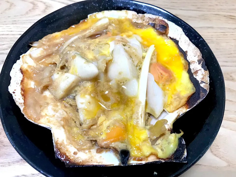 Snapdishの料理写真:青森県風 ホタテの貝味噌焼き
#貝#貝味噌焼き#ホタテ|さくたろうさん