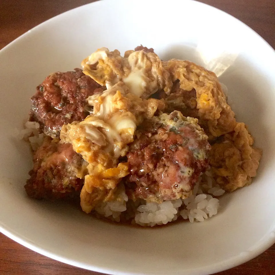 豆腐団子の卵とじ丼|マユマユさん