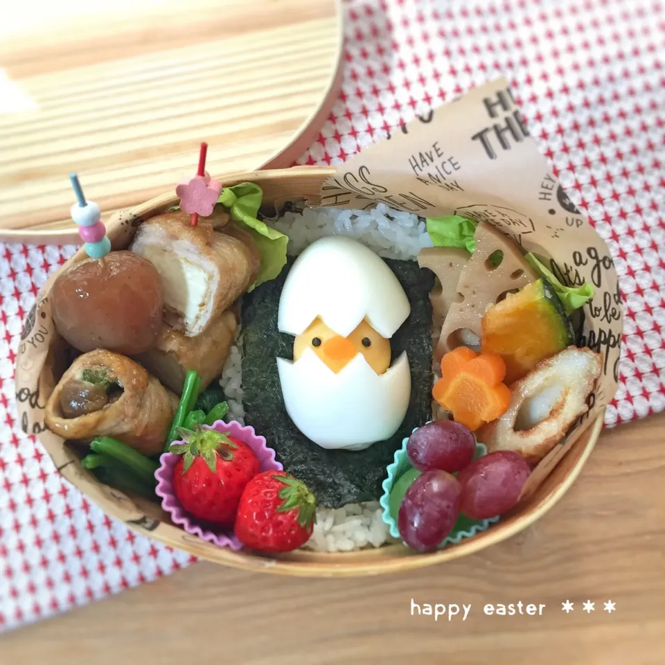 イースター弁当♩ひよこ🐣|yokkoiroさん