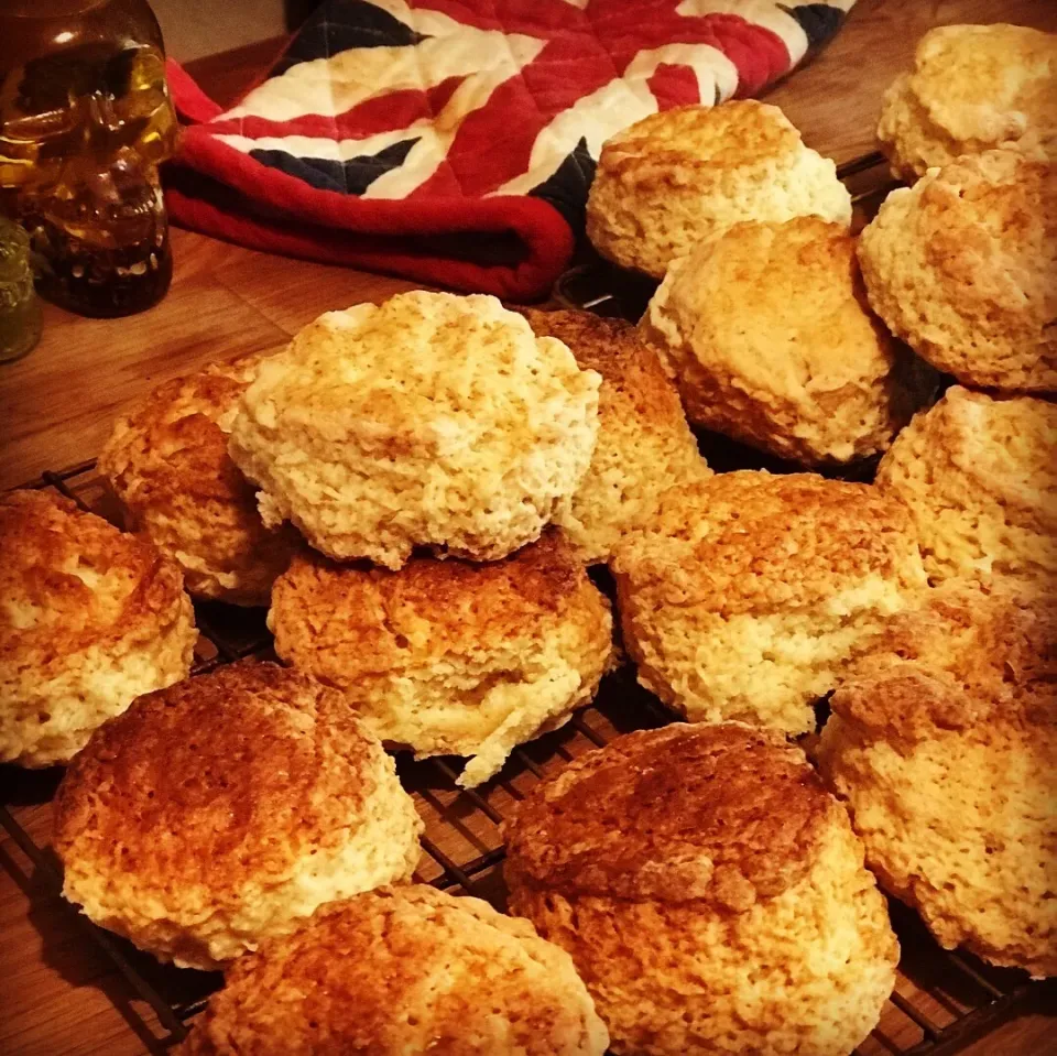 Snapdishの料理写真:Ginger Sugar Cane Scones|Emanuel Hayashiさん