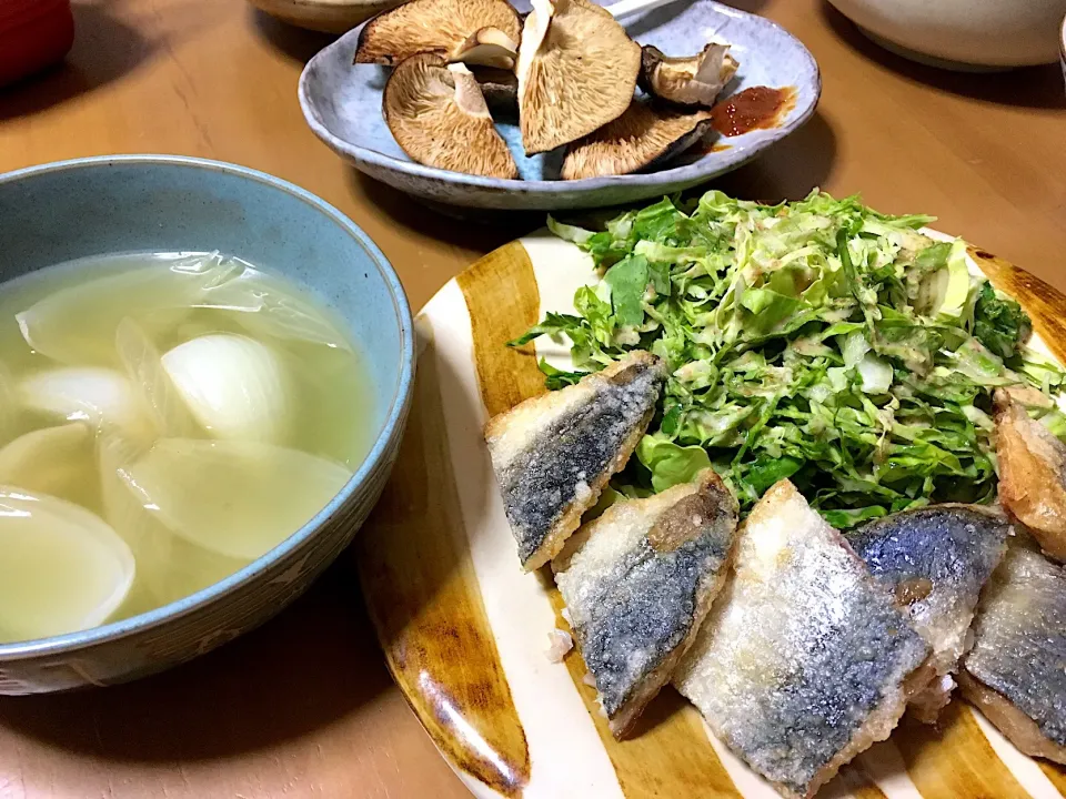 Snapdishの料理写真:2018.4.3夜ご飯(´◡`๑)|さくたえさん