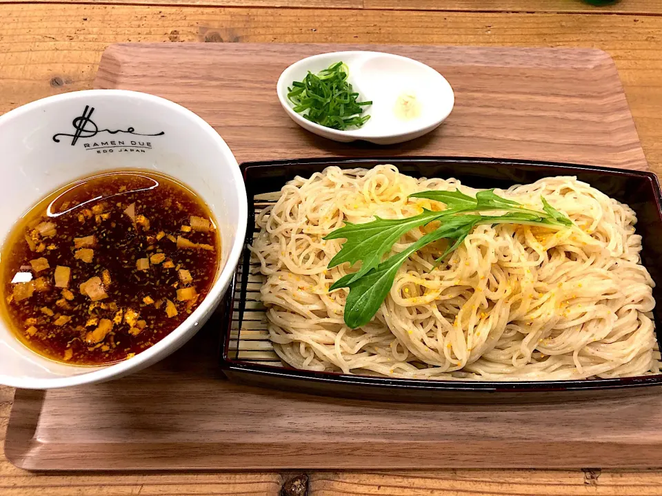 Snapdishの料理写真:果実酢のせいろつけ麺|hirotomoさん