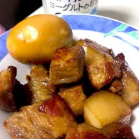 Snapdishの料理写真:豚の角煮|よこたんさん