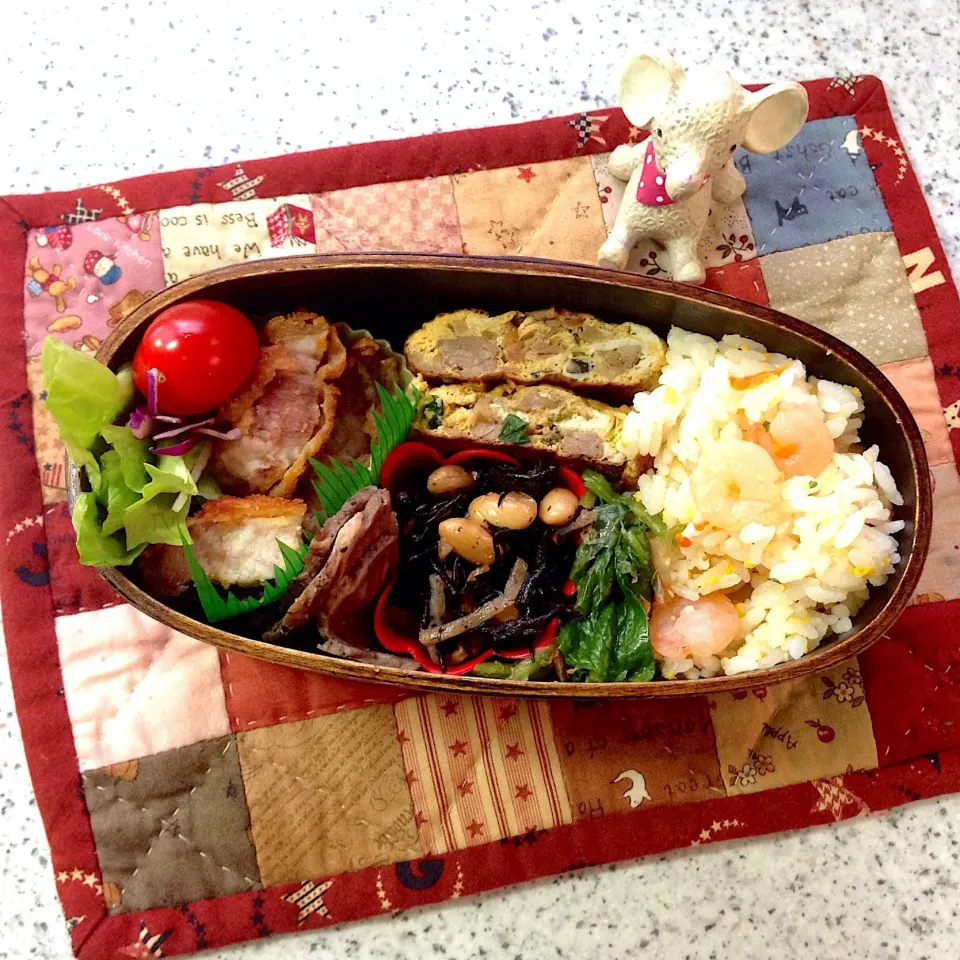 Snapdishの料理写真:今日のお弁当😊|naonaomimichanさん