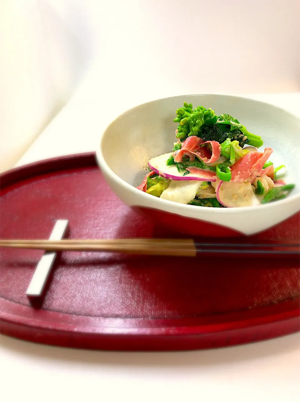 キヨシュンさんの料理 冬野菜の胡麻味噌マヨ和え|かおり🐰さん