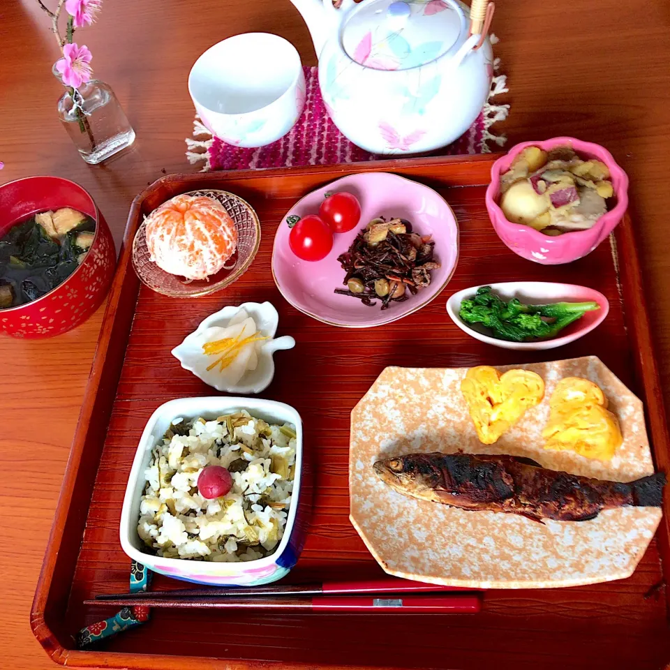 芋煮、梅の花も短いね|ゆりさん