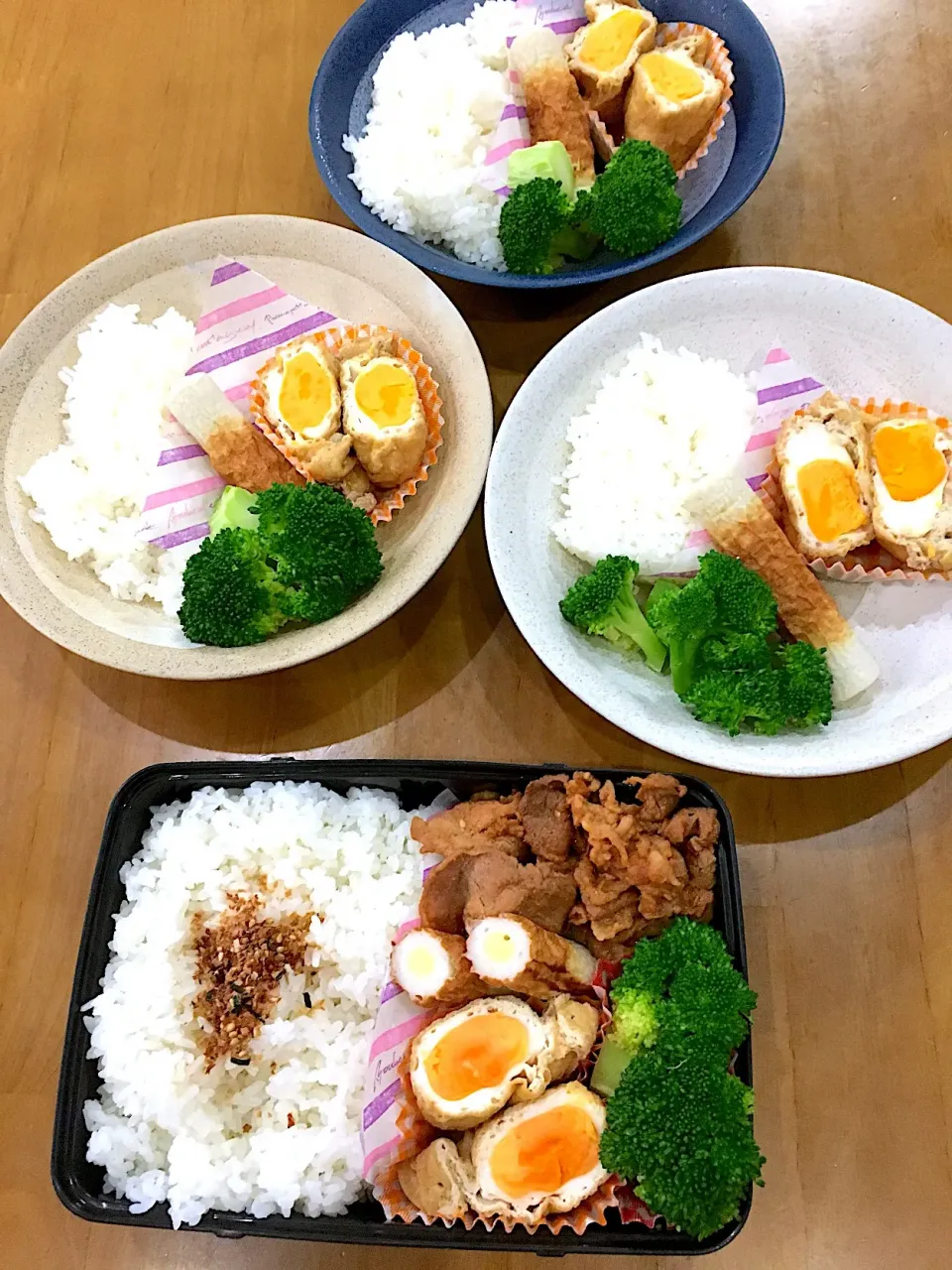 2018/4/4パパ弁&春休みプレートランチ|あくびママさん