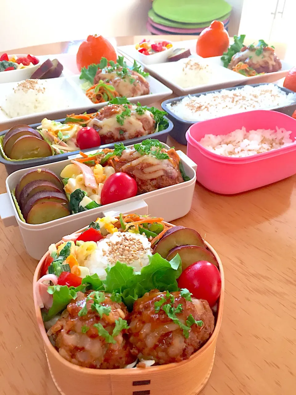 家族お弁当🍱&お留守番ランチ🍴|ふみぃさん