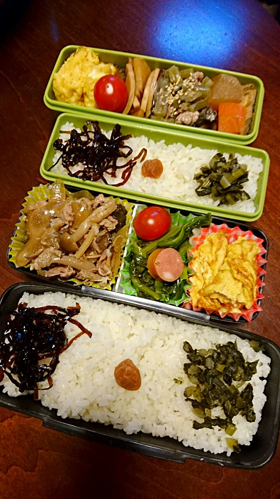 豚の生姜煮弁当&鰤大根弁当

 #今日のお弁当|りょーさん