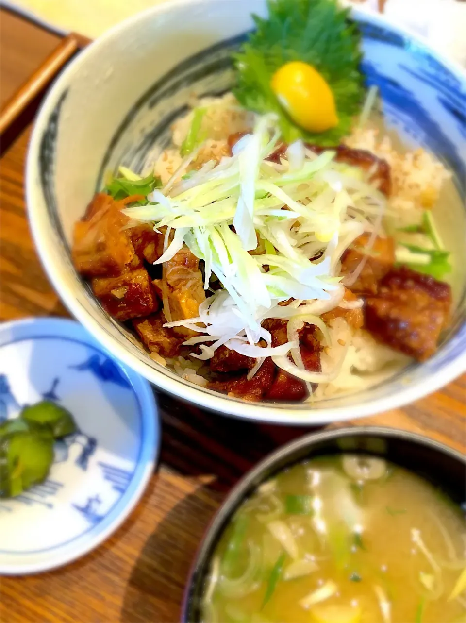 角煮丼定食♪|☆マミ☆さん