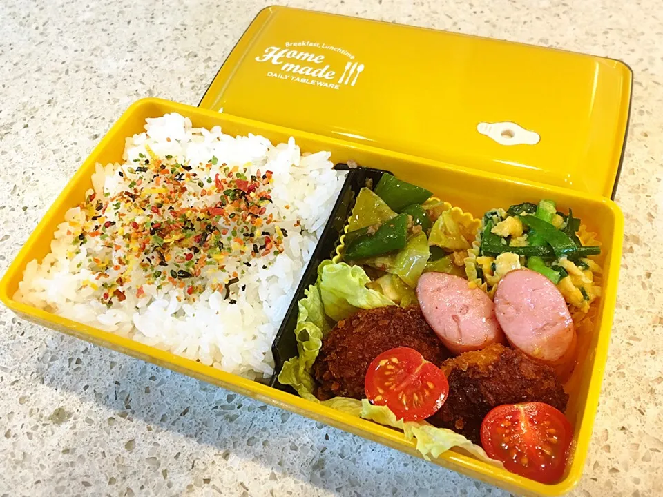 Snapdishの料理写真:4/5 パパ弁♪|ikukoさん