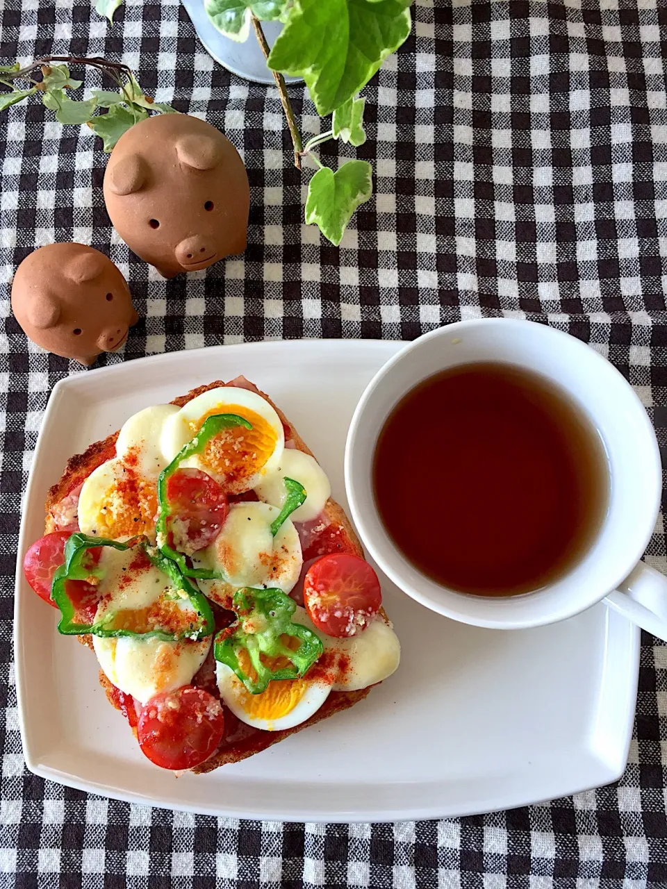 本日の朝ごはん☺︎|むーさん