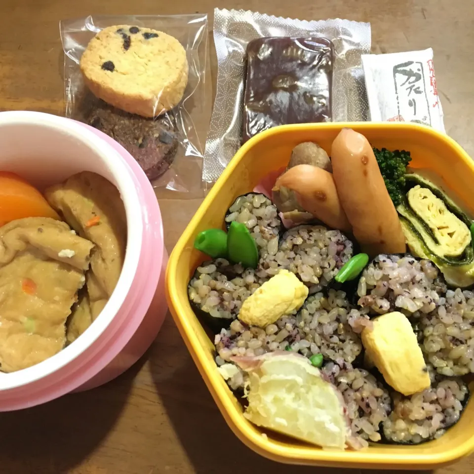 大学生弁当4|宙まめさん