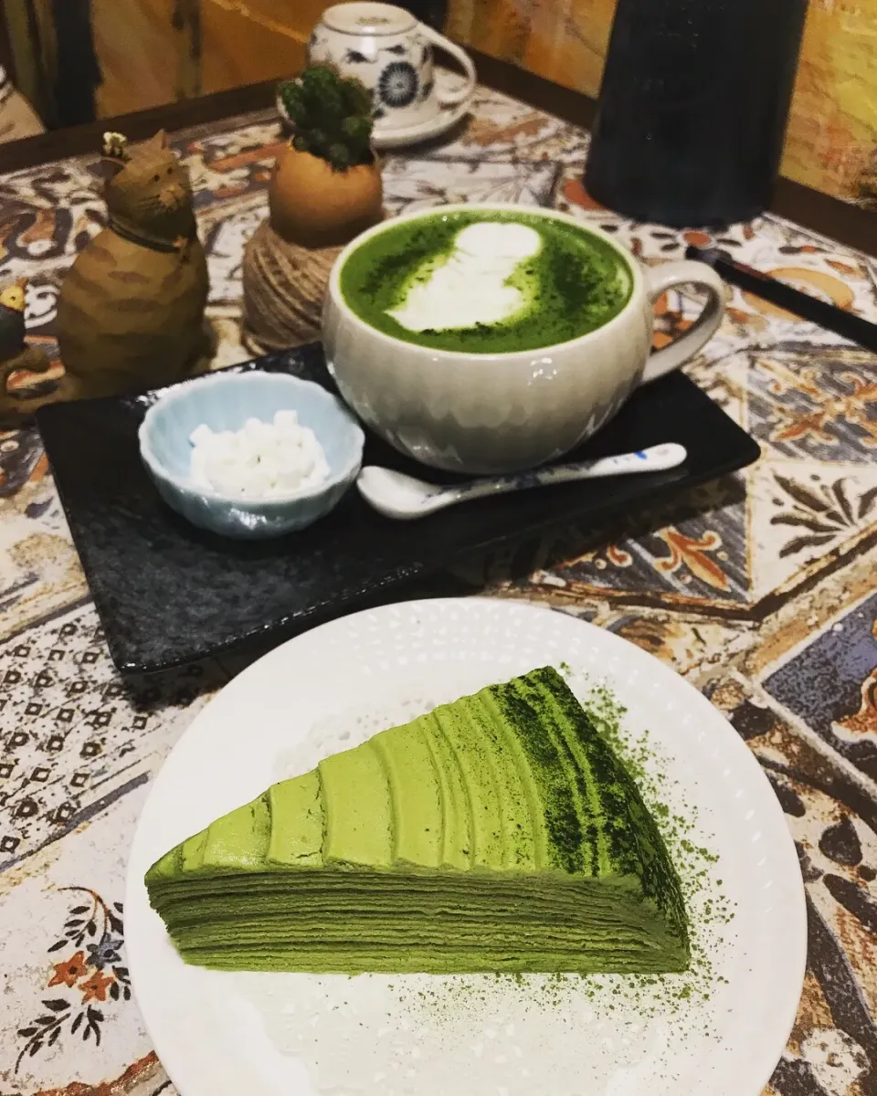 Green tea cake|Elaineさん