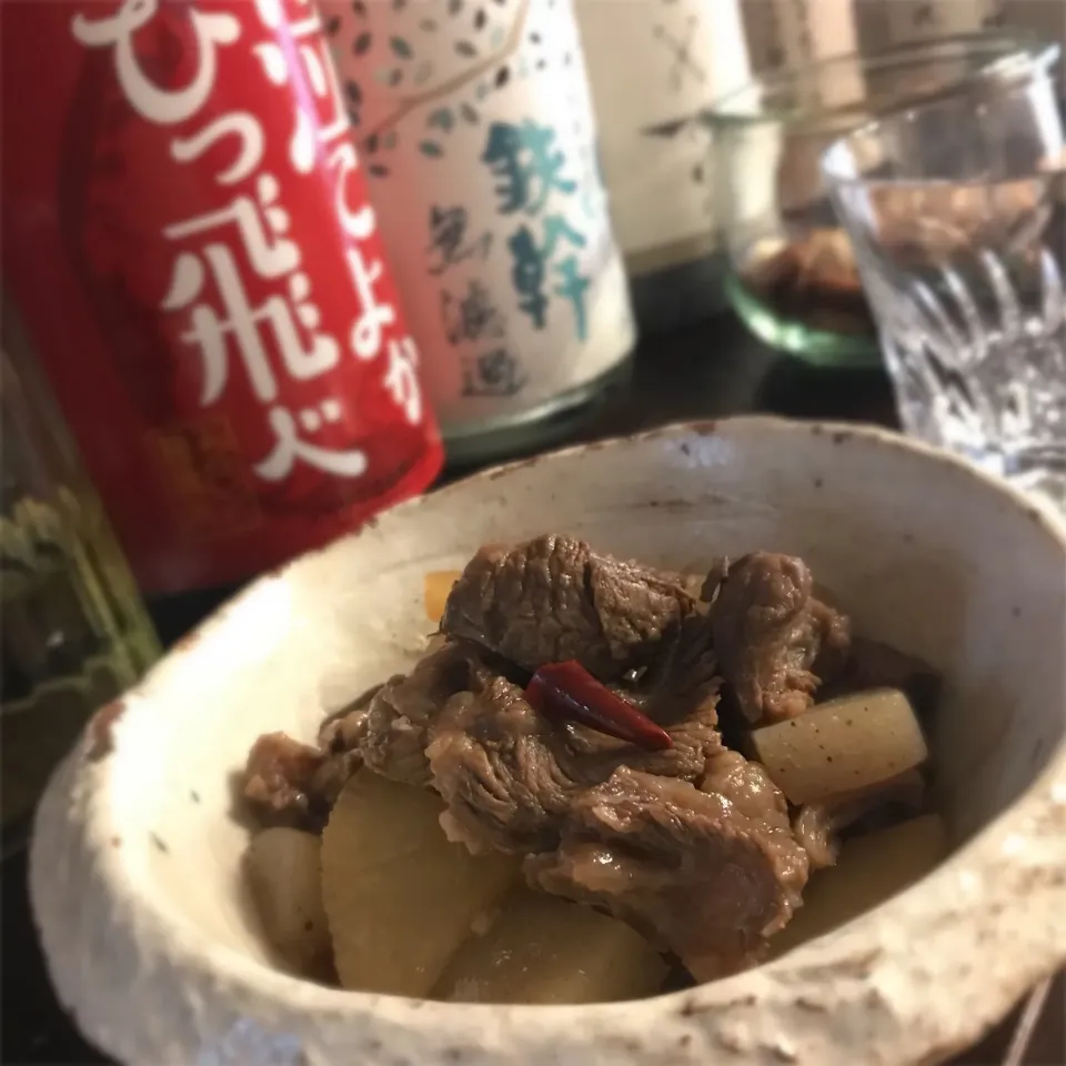 かっぴーさんの料理 牛スジのポン酢煮込みのレシピ|kayoさん