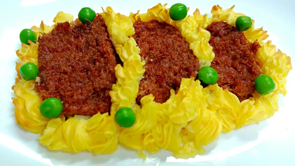 コンビーフのマッシュポテト焼き🎵|ようこさん