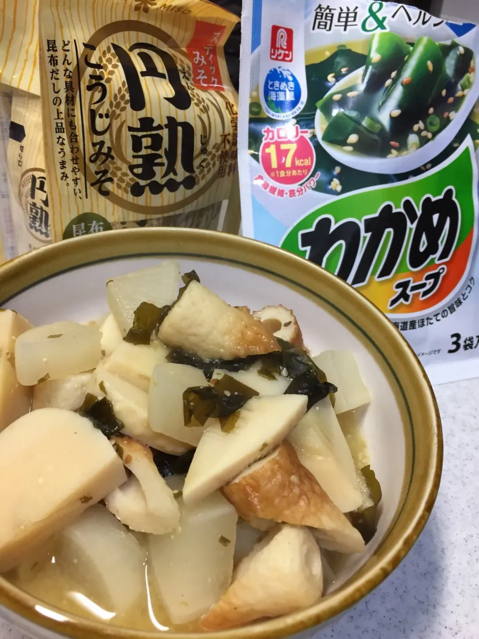 筍と大根、ちくわの煮物|ゆりゆりさん