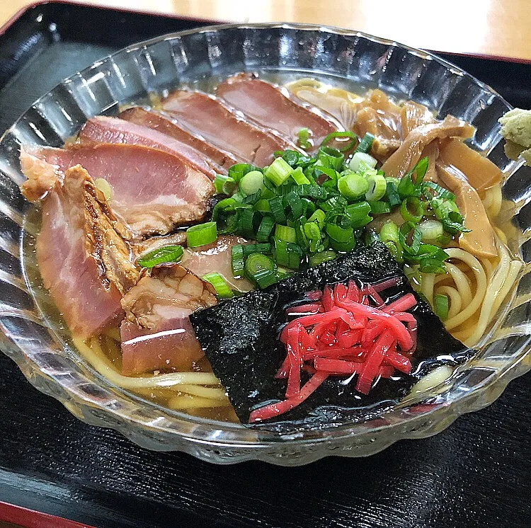 自作ラーメン 志太系 塩冷やしラーメン 静岡/焼津/藤枝 朝ラーメン|ガク魁‼︎男飯さん