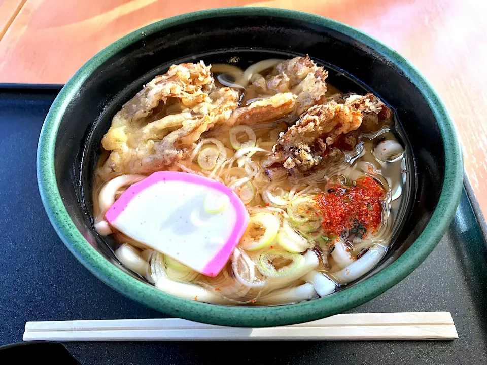 Snapdishの料理写真:舞茸天うどん|マハロ菊池さん