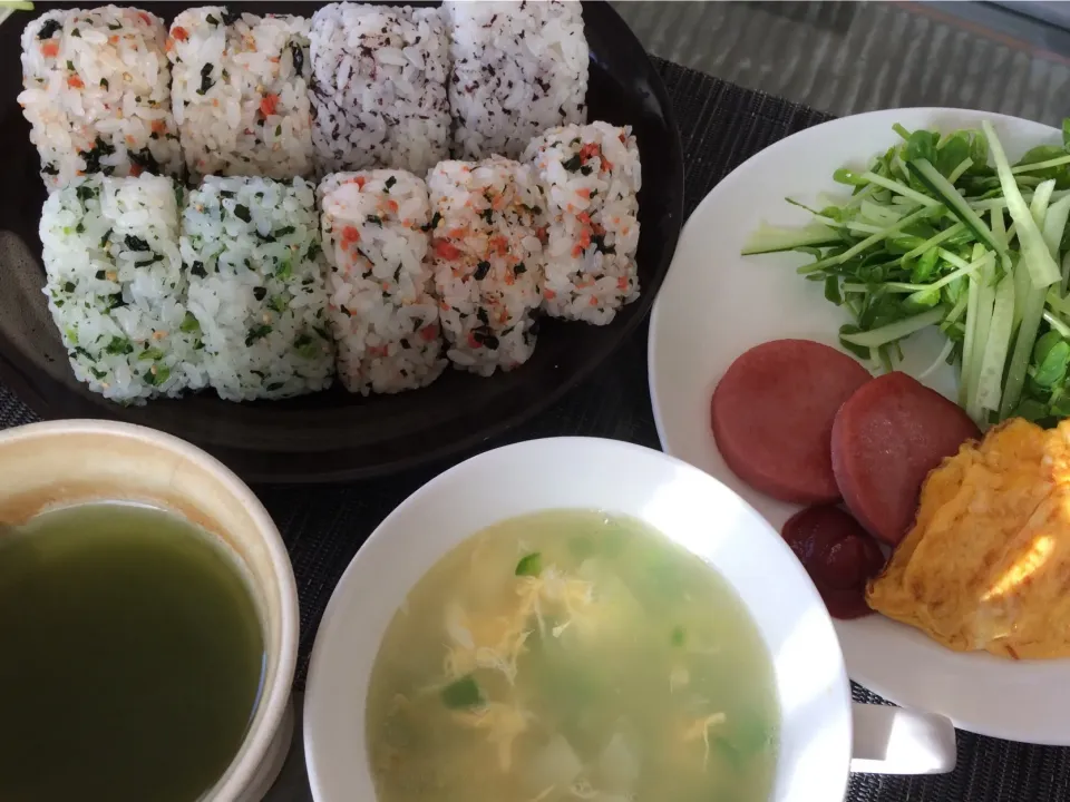 今日の男子料理 朝食＆オニギリ弁当|Booパパさん