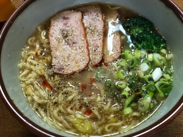 マルちゃん正麺🍜、味噌味❗️ *ଘ(੭*ˊᵕˋ)੭* ੈ✩‧₊˚✨|サソリさん