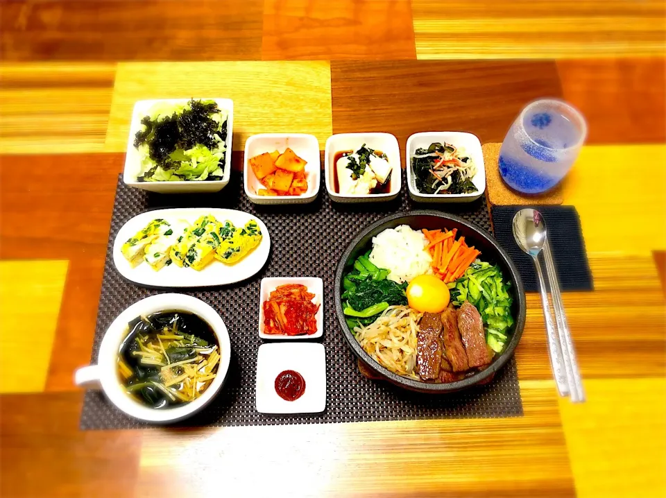 ビビンバ♡#ビビンバ#ナムル #韓国料理|ぼんぼんさん