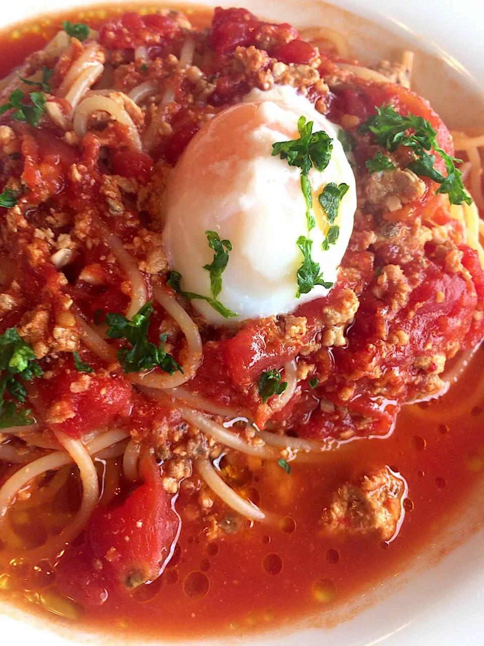 つみれのトマトパスタ🍅|さくらんぼさん