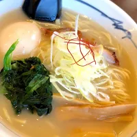 Snapdishの料理写真:そうげんラーメン鶏白湯ラーメン|tototoさん