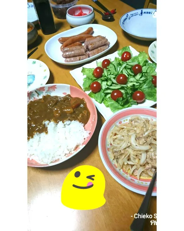 2018/4/7(土)２日目のカレー🍛|しまだ ちえこさん