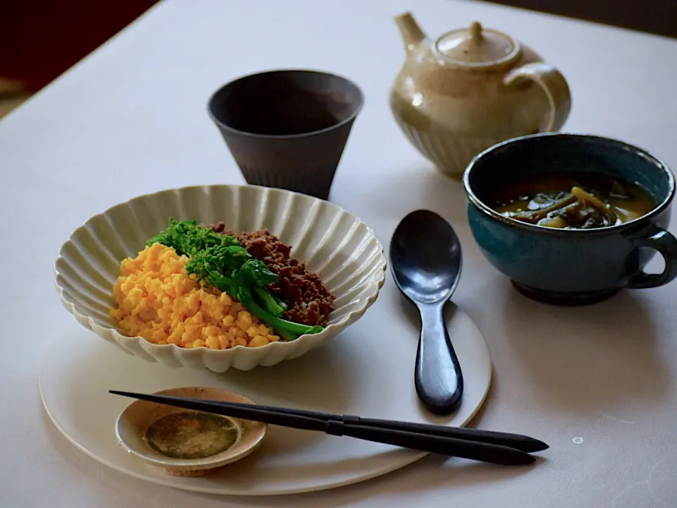 3色そぼろ丼|Naoさん