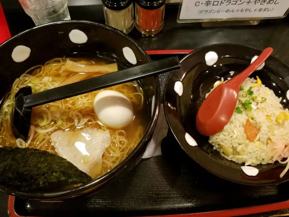 京風しょうゆラーメン・焼き飯のセット|Morito Kamiyaさん