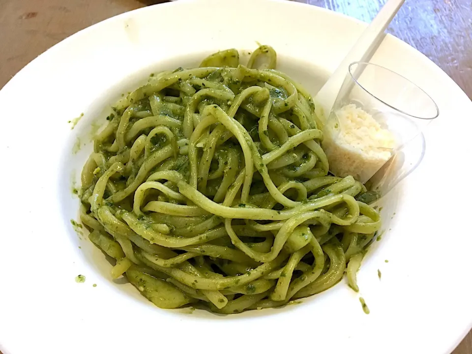 LINGUNE  AL PESTO GENOVESE|リフルシャッフルさん