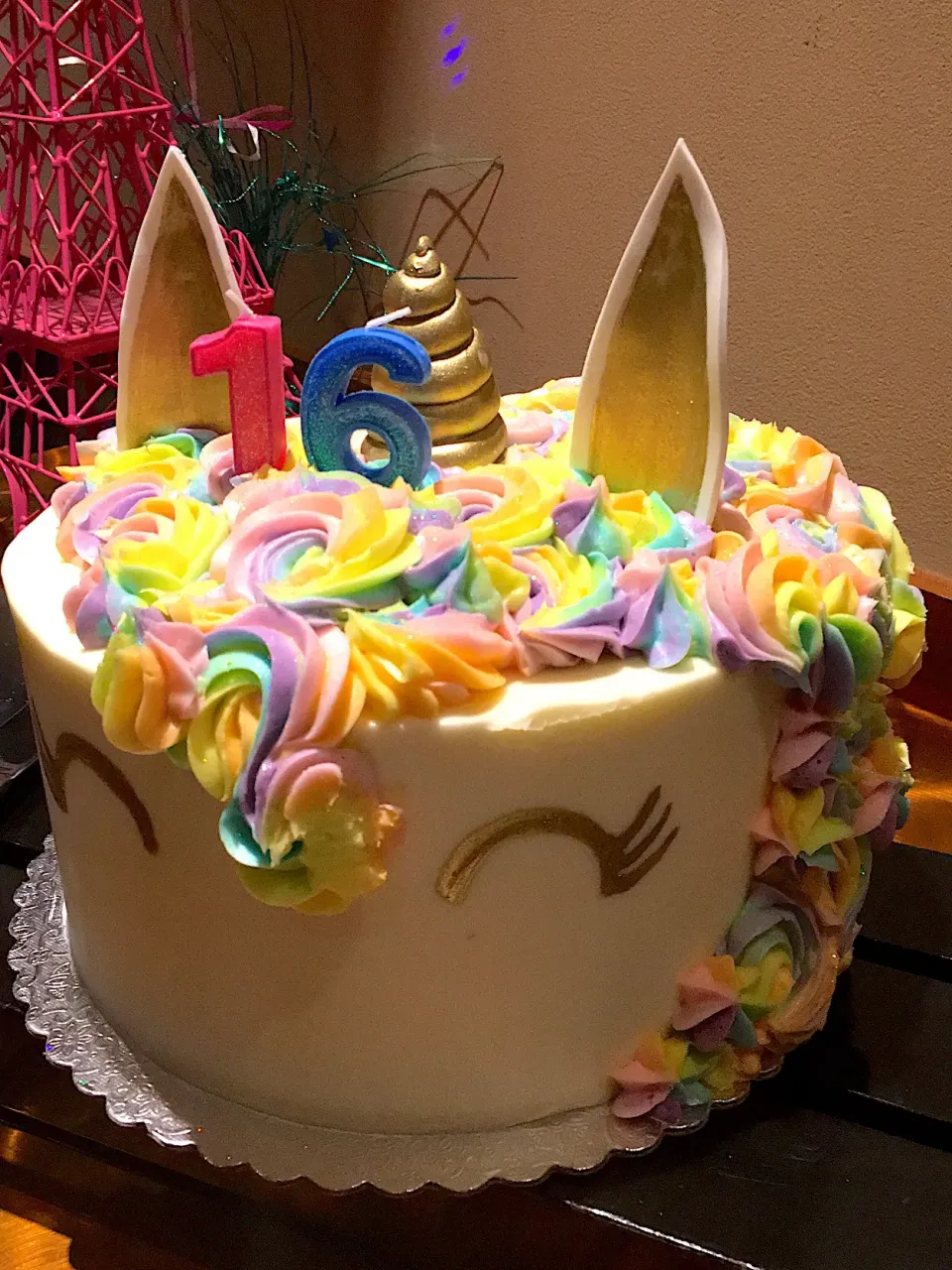 16th Bday unicorn cake|scout o'garaさん