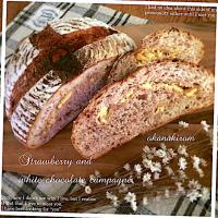 ホワイトチョコ＆いちごカンパーニュ