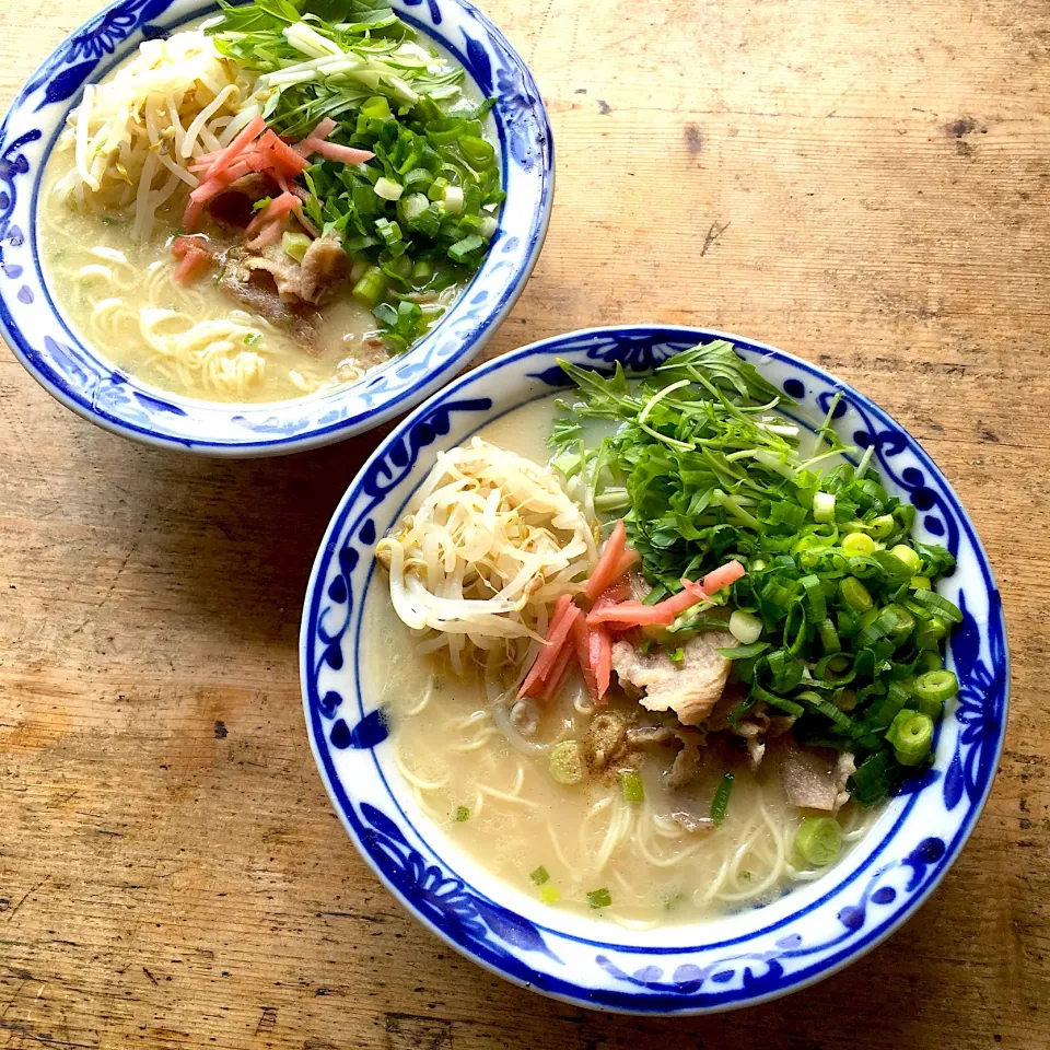 日曜日の昼ごはん‼︎ 8 April
 #お昼ごはん #昼ごはん #ランチ #ラーメン  #博多ラーメン  #お土産  #ふたりごはん  #ふたりぐらし|Yoshinobu Nakagawaさん