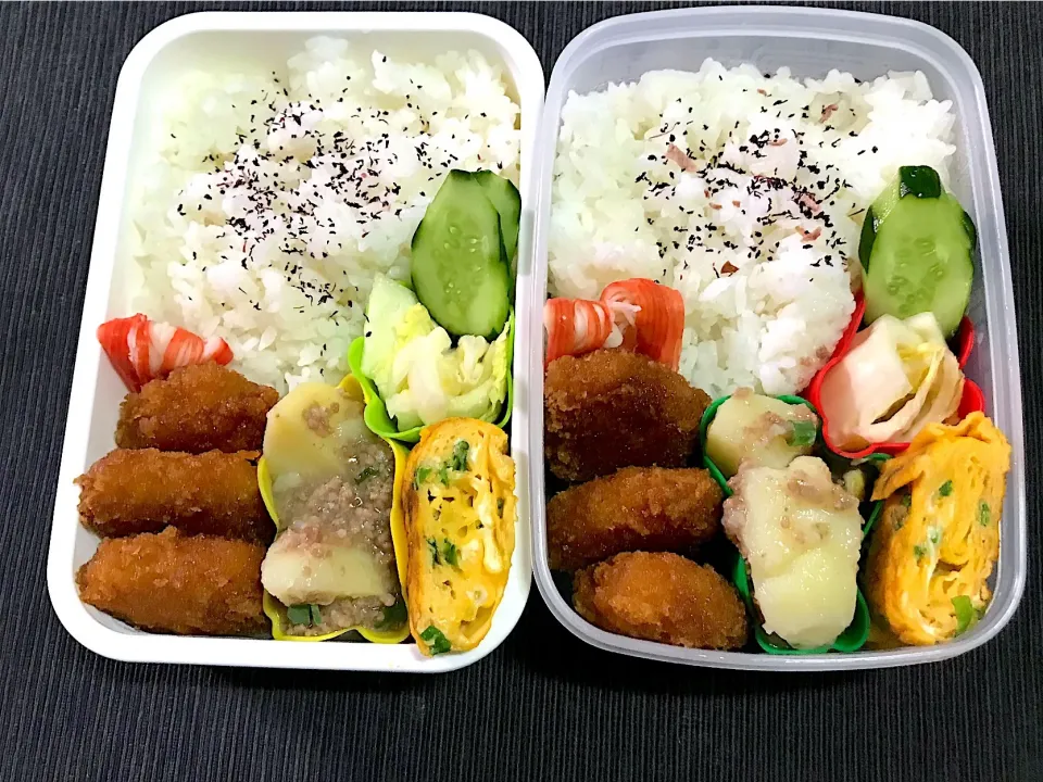 チキン南蛮とジャガイモのそぼろ煮弁当|mettiさん