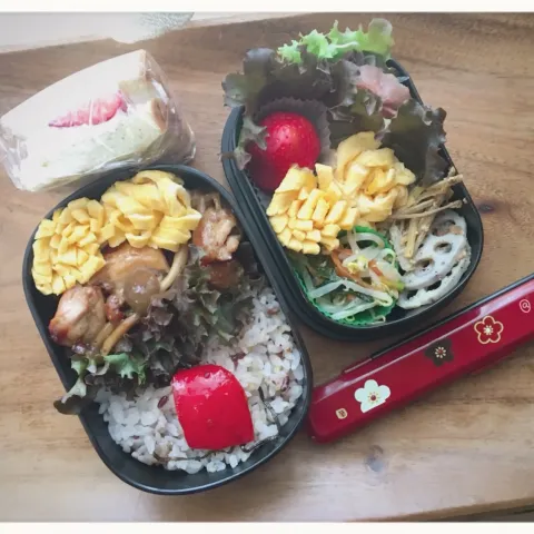 「わかめスープ わかめとたまごのスープ 3袋入」を使ってみたSnapdishの料理・レシピ写真:JK弁当🌸2018.4.9(Mon.)
本格始動です٩(๑•̀ω•́๑)و