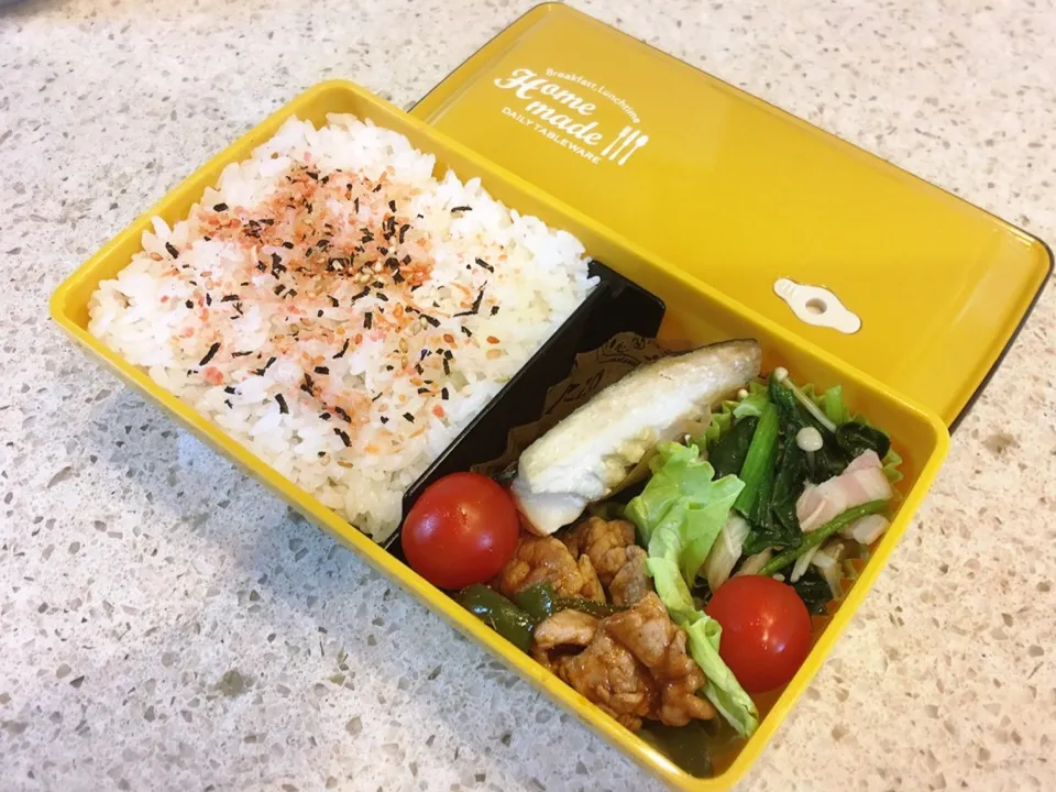 Snapdishの料理写真:4/9 パパ弁♪|ikukoさん