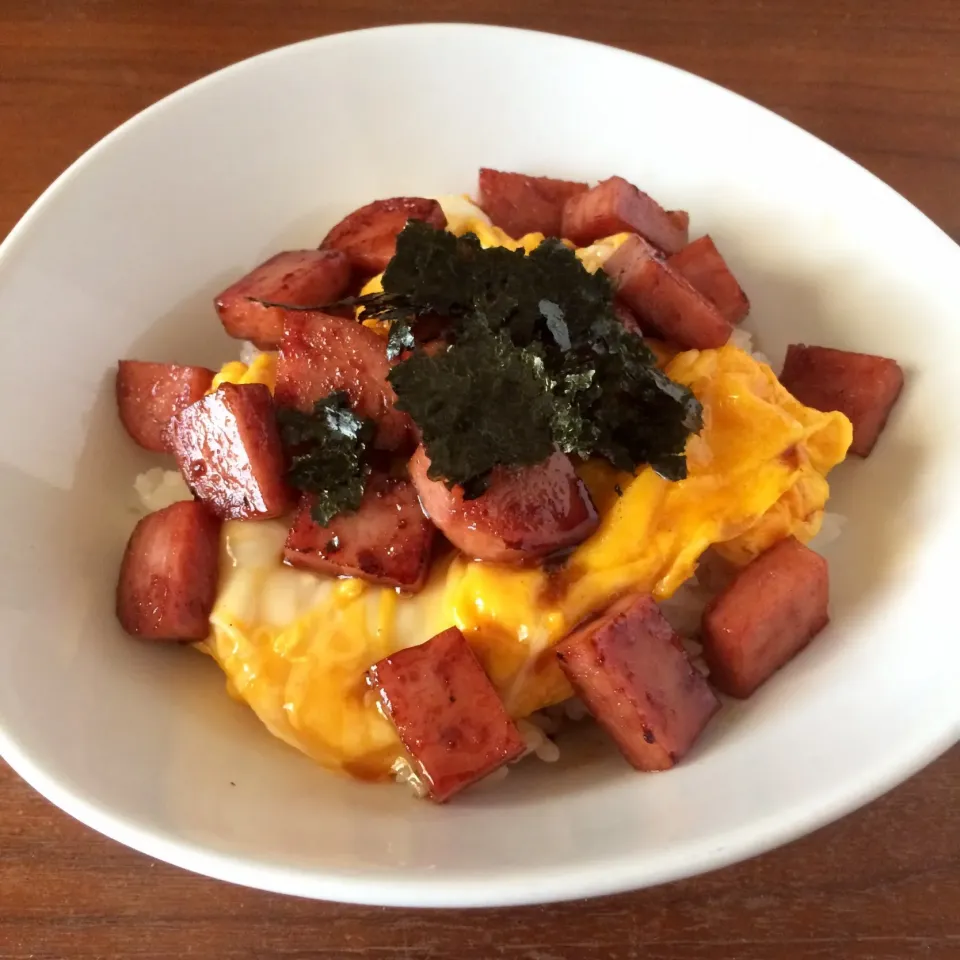 照り焼きスパム丼|マユマユさん