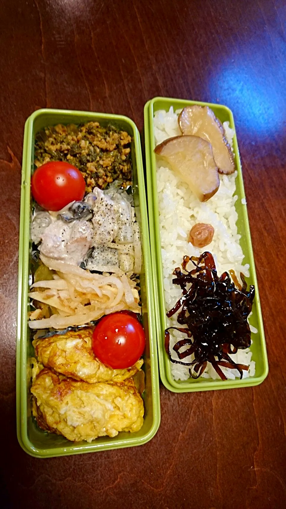 パセリカレー弁当
 #今日のお弁当|りょーさん