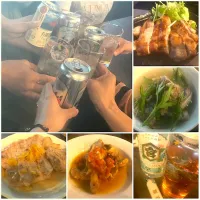 ピロピロ飯と板長のコラボ会🍻