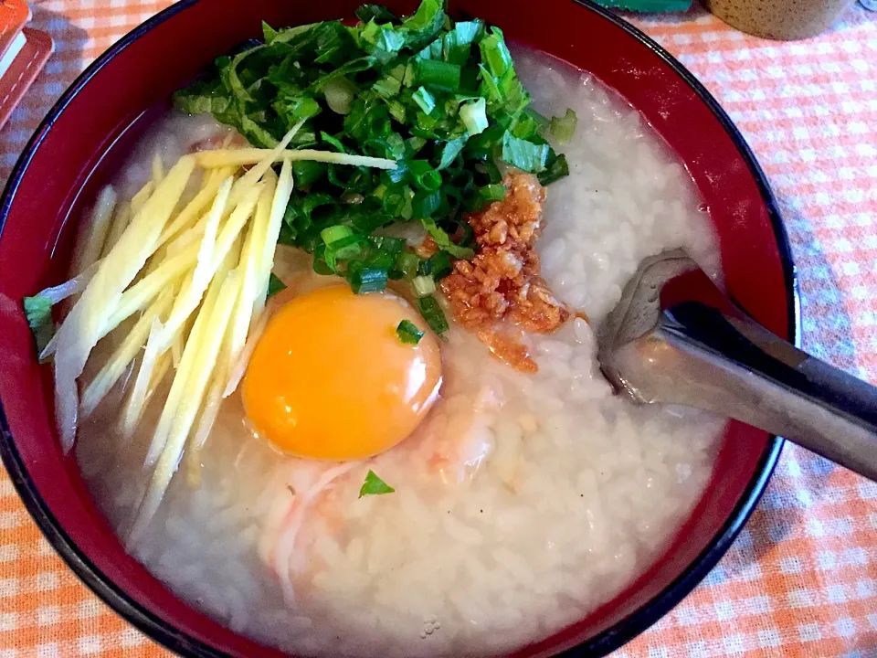 お粥(タイ🇹🇭) มีข้าวต้มมาเสริฟ|Kodomo Cookingさん