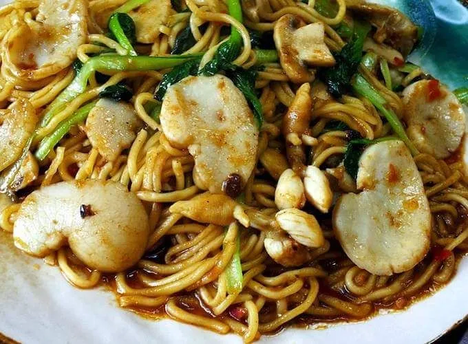 scallop fried noodle|steven z.y.さん