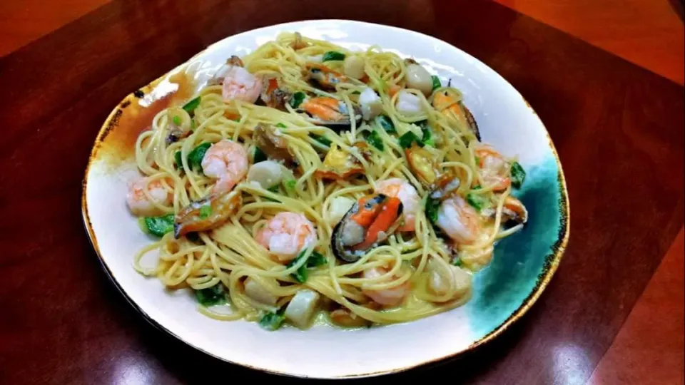 seafood pasta|steven z.y.さん